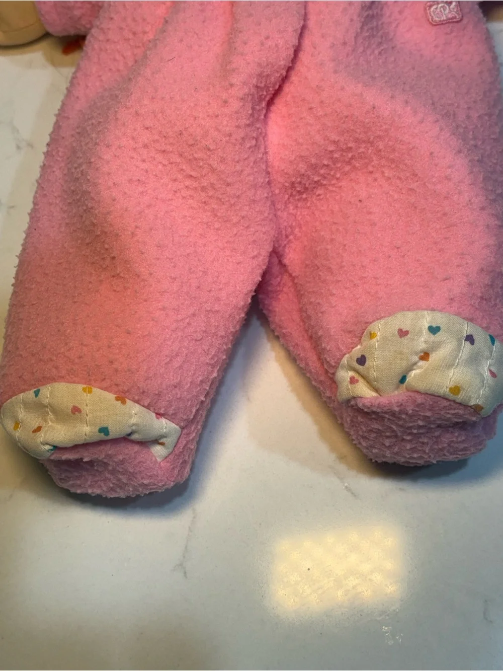 Vintage 1989 Cabbage Patch Doll Coleco Head Mold #20 Red Hair Blue Eyes Pjs